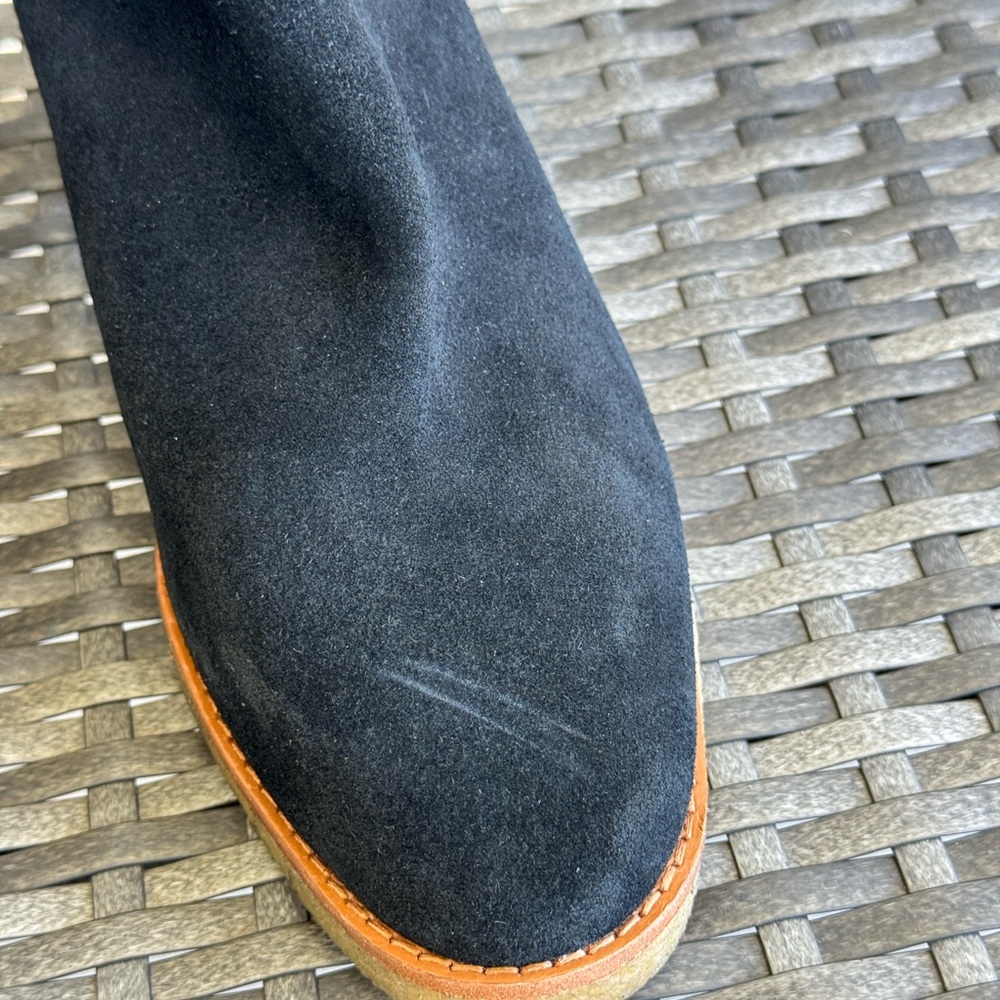 Ralph Lauren Black Suede Ankle Boots - Picture 4 of 16